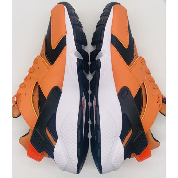 NEW Nike Air Huarache Halloween Pumpkin Curry Orange DO6694-800 Men’s Size 11.5 - Picture 6 of 7